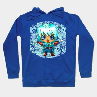 cute manga style kawaii archer for fans of fantasy and dnd Hoodie